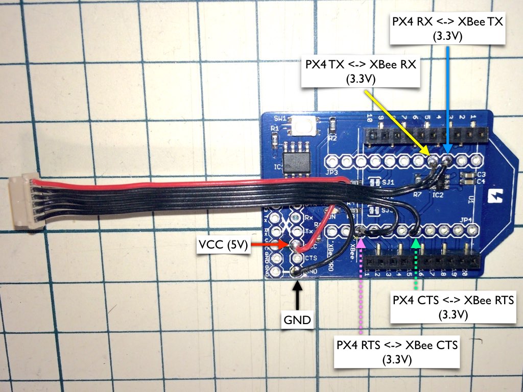 XBee 5V Adopter Wiring